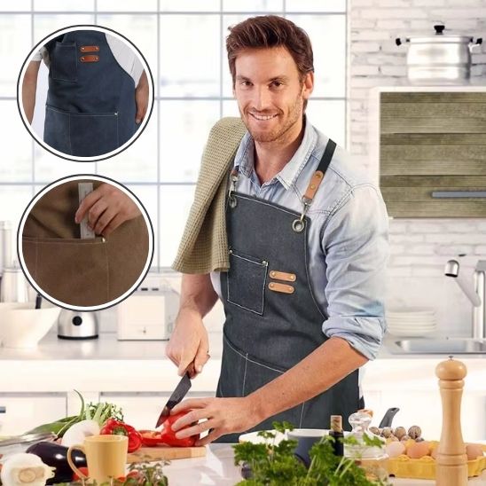 Tablier De cuisine en Denim